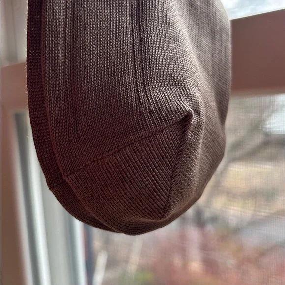 NWT Johnston & Murphy over the calf socks in taupe - Picture 8 of 12